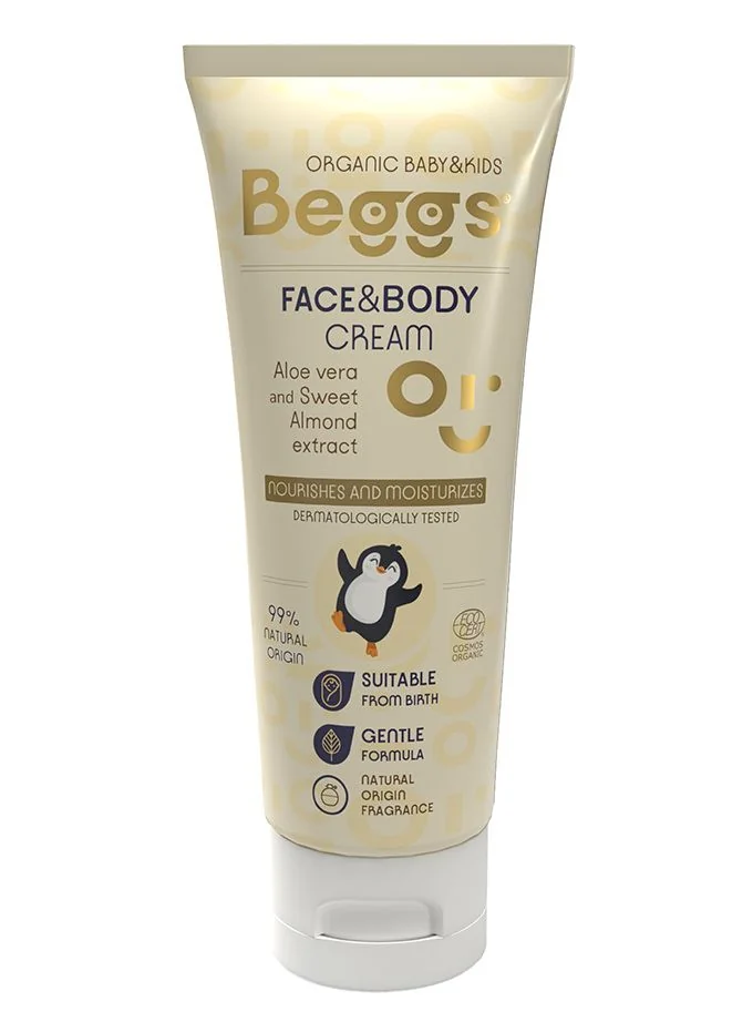 Beggs Dětský hydratační krém na pleť a tělo 75 ml