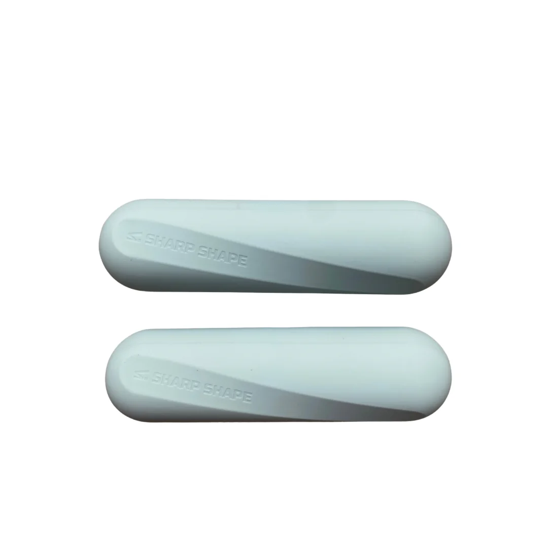 SharpShape Silikonové činky zelená 2X1 kg