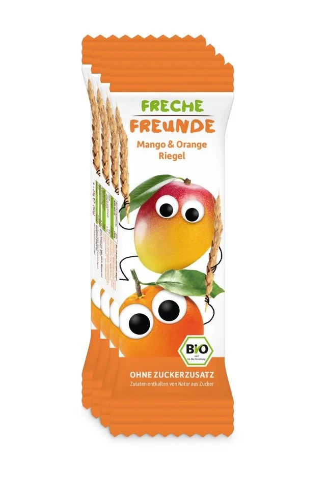 Freche Freunde BIO Ovocná tyčinka Mango a pomeranč 4x23 g