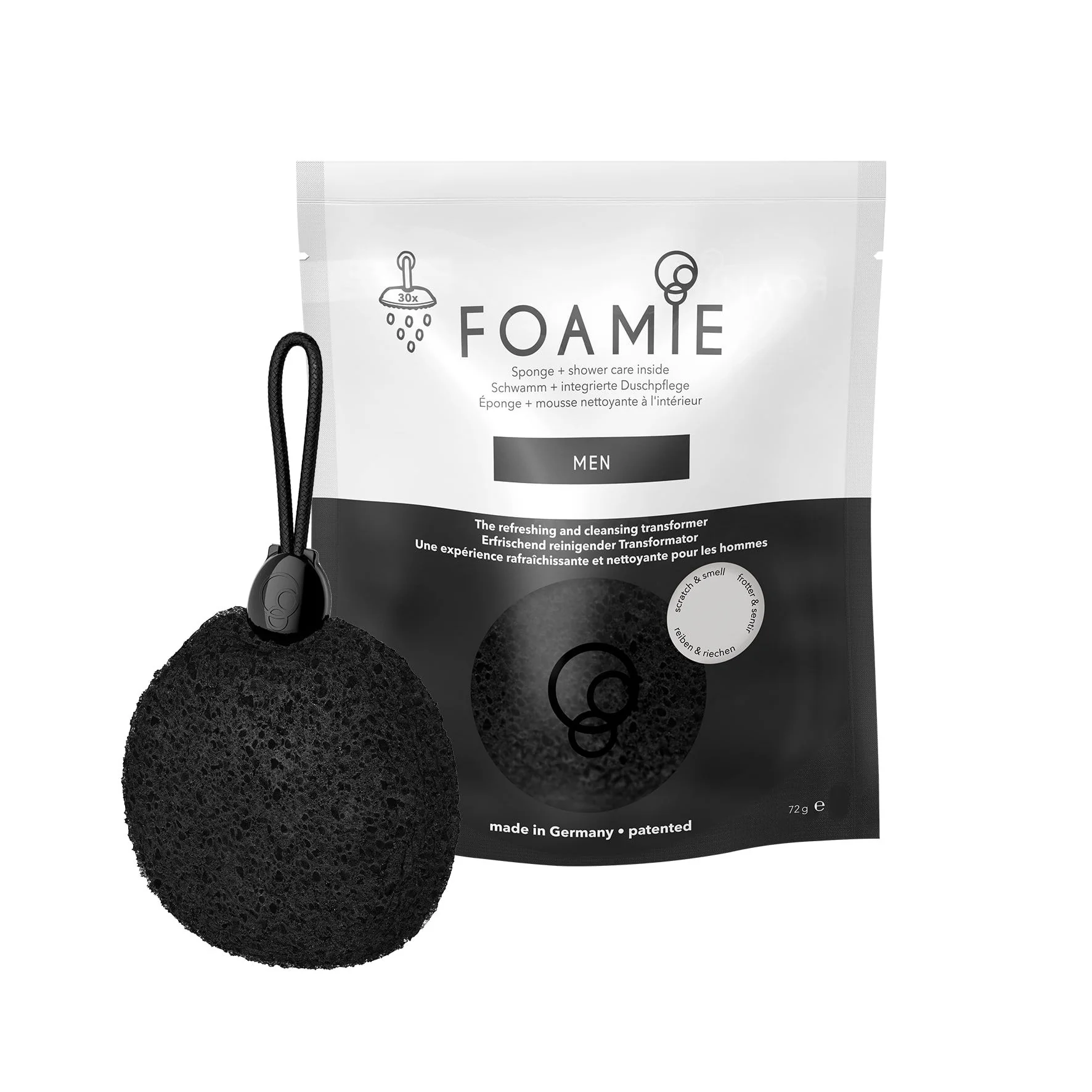 Foamie Men Version houba do sprchy 1 ks