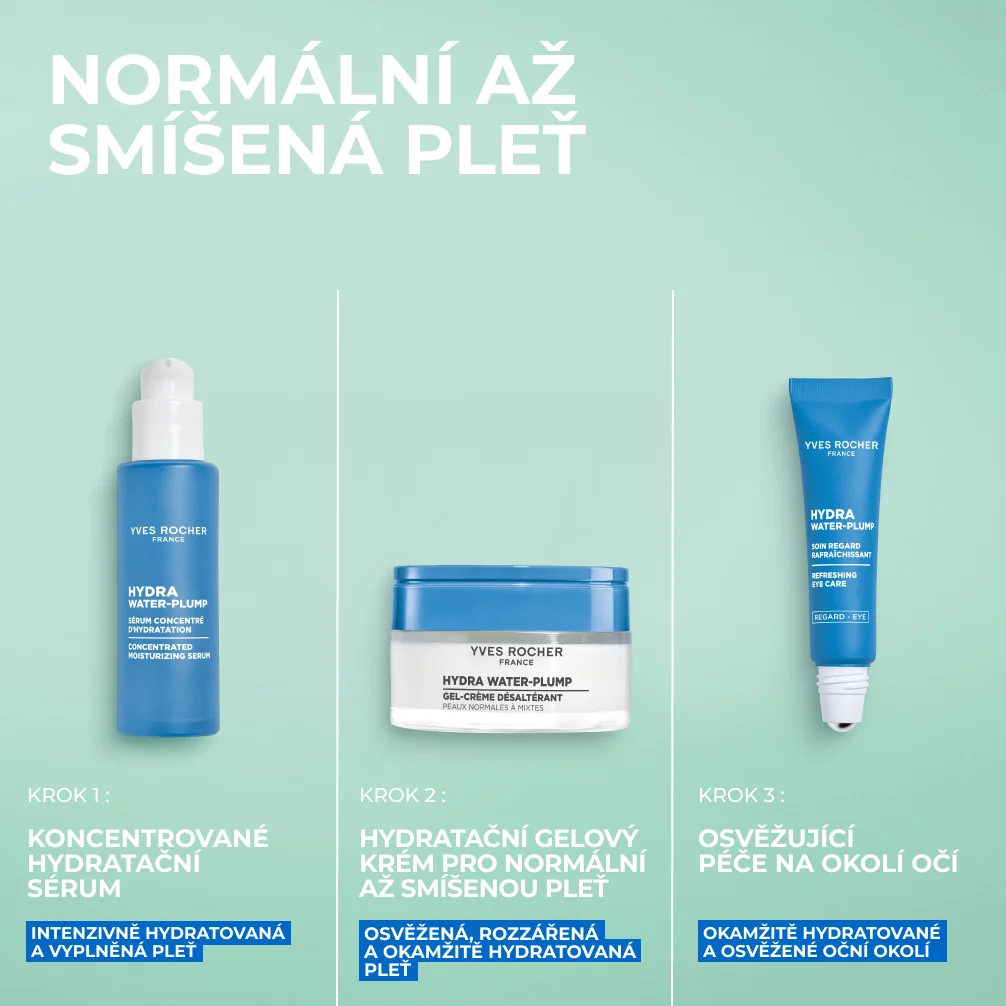 Yves Rocher Hydra Water-Plump Hydratační gelový krém 50 ml