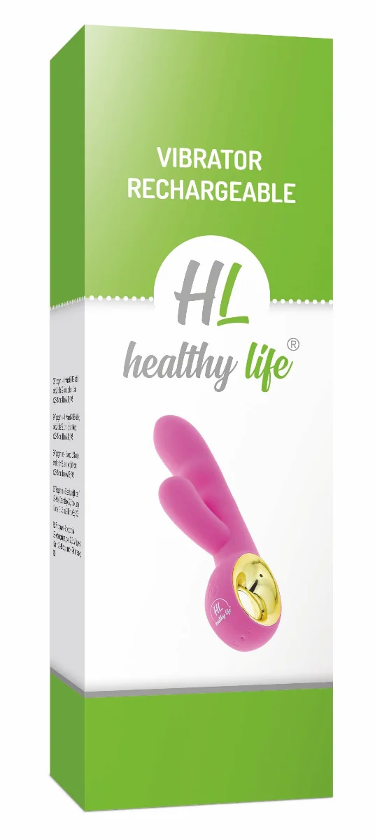 Healthy life Vibrator Rechargeable pink 0602570303