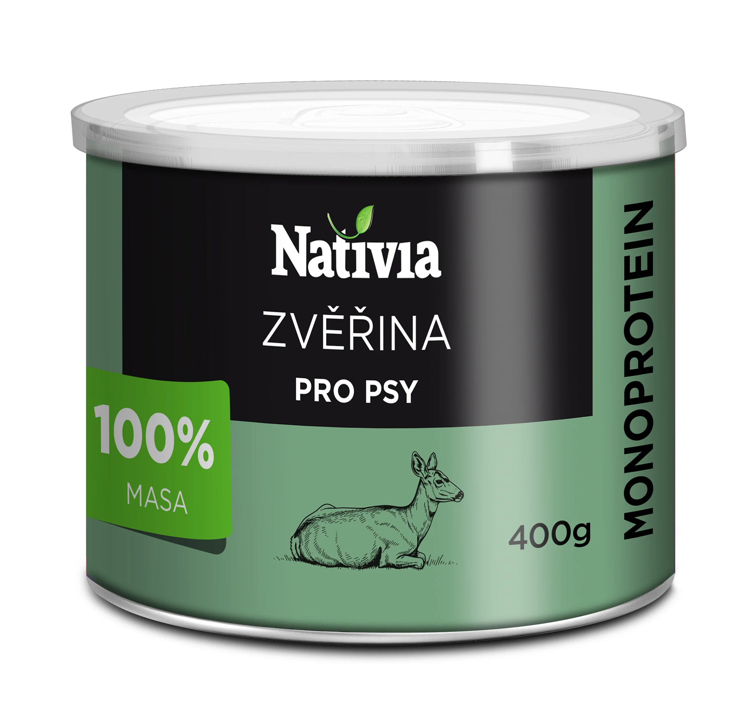 Nativia konzerva zvěřinová 400 g