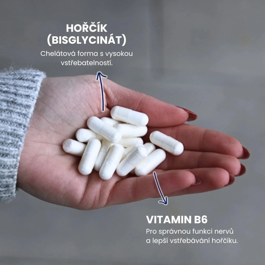 Renovality Hořčík MAXIMAL s vitamínem B6 90 tobolek