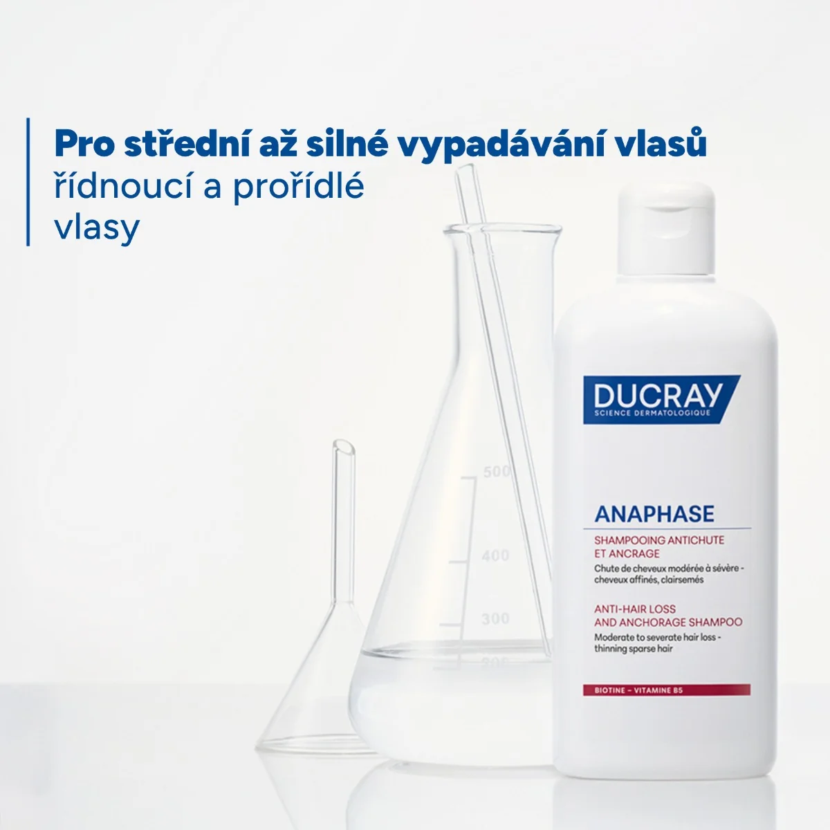 Ducray Anaphase Šampon při vypadávání vlasů 400 ml