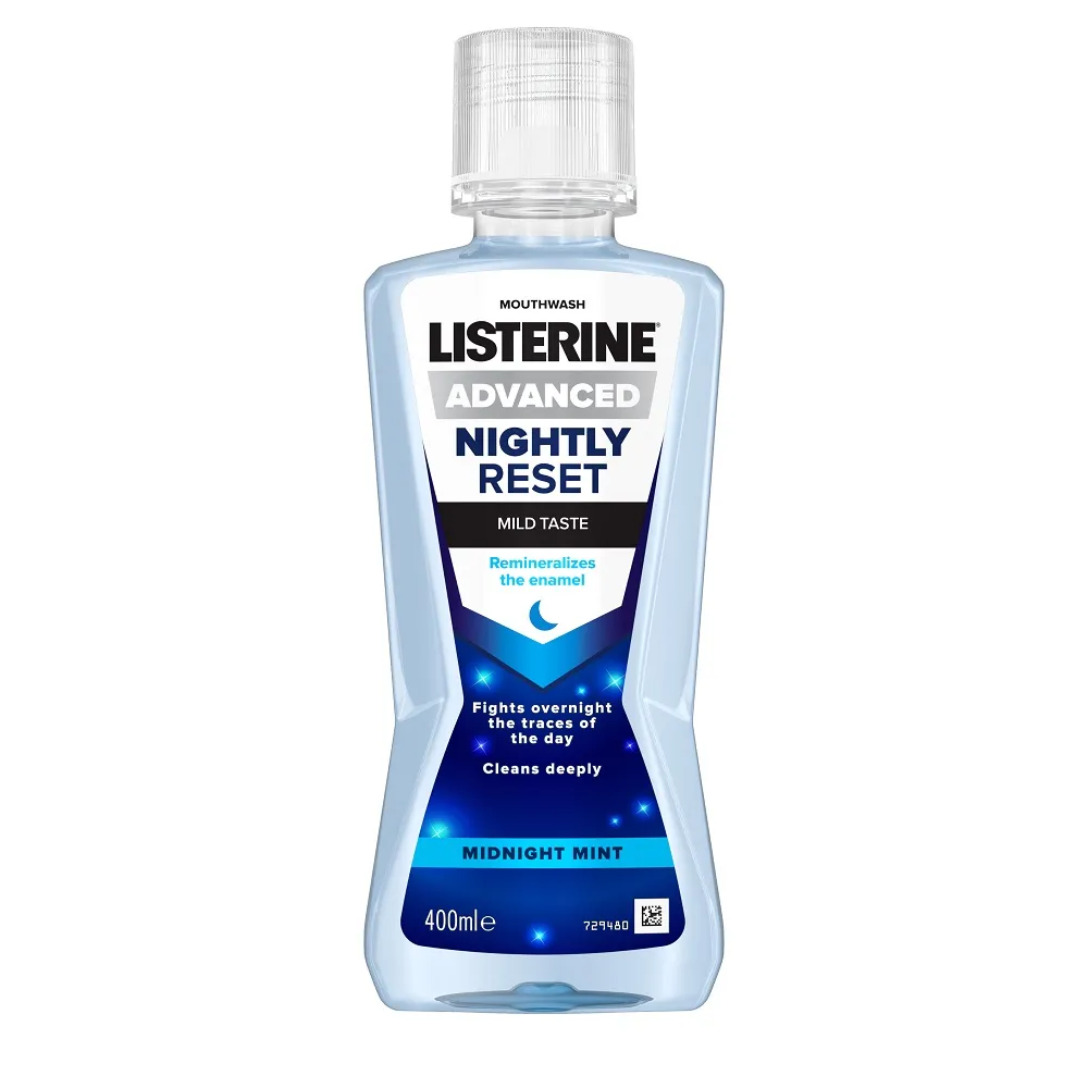 Listerine Advanced Nightly Reset ústní voda 400 ml