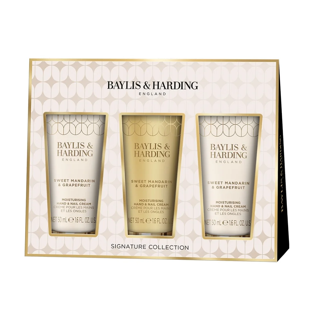 Baylis & Harding Sada krémů na ruce Mandarinka & Grapefruit 3x50 ml