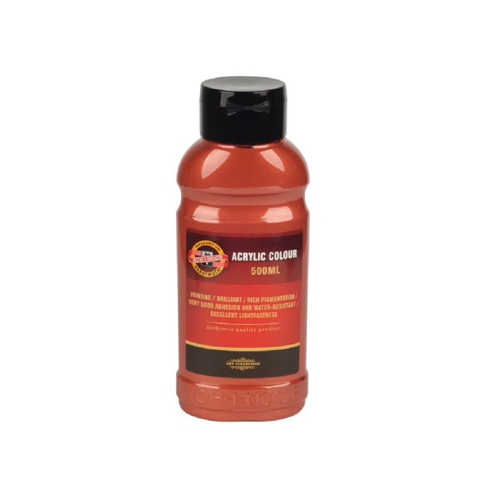 KOH-I-NOOR 1627/0850 - akrylová barva 500 ml, měděná