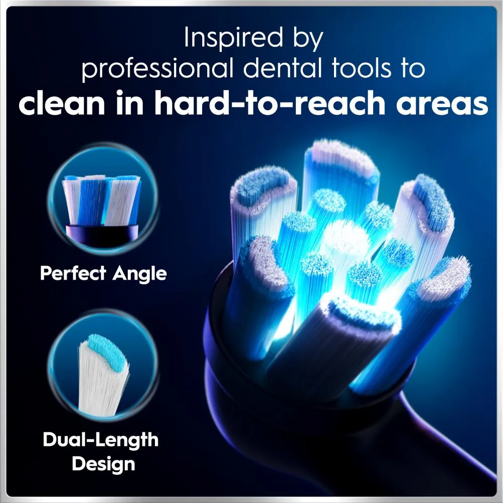 Oral-B iO Series 6 s cestovním pouzdrem elektrické zubní kartáčky bílý a růžový