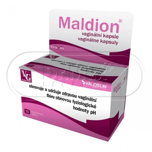 Maldion 10 vaginálních kapslí