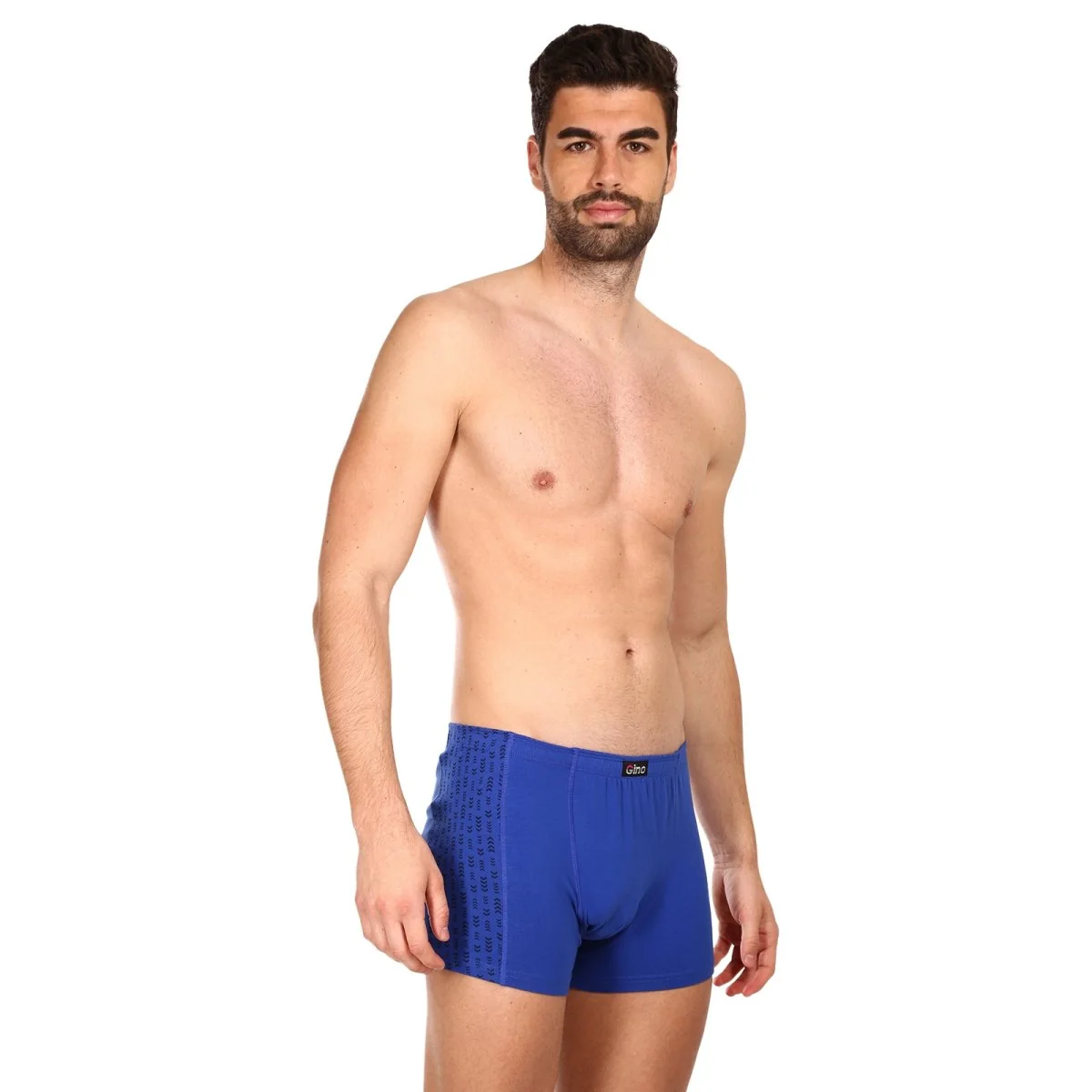 Gino Pánské boxerky modré (73117) L
