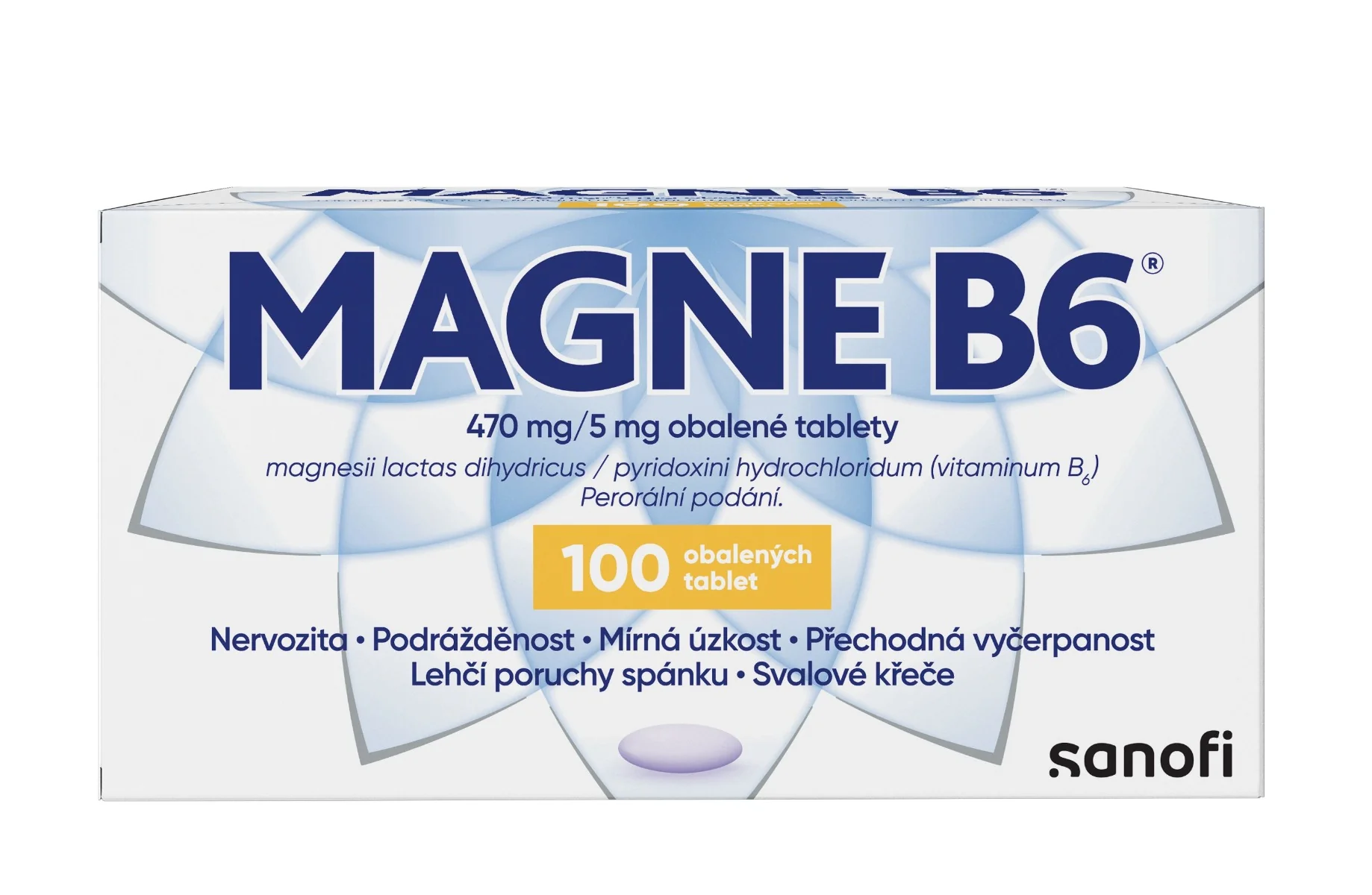 Magne B6 470 mg/5 mg 100 tablet