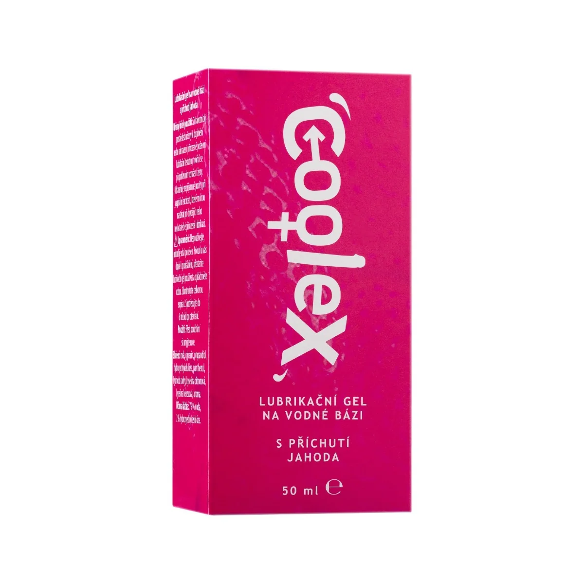 Coolex Lubrikační gel na vodní bázi jahoda 50 ml tuba