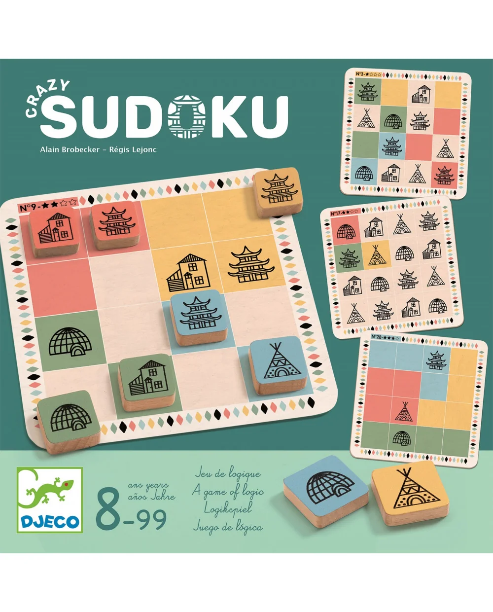 Djeco Hra bláznivé Sudoku