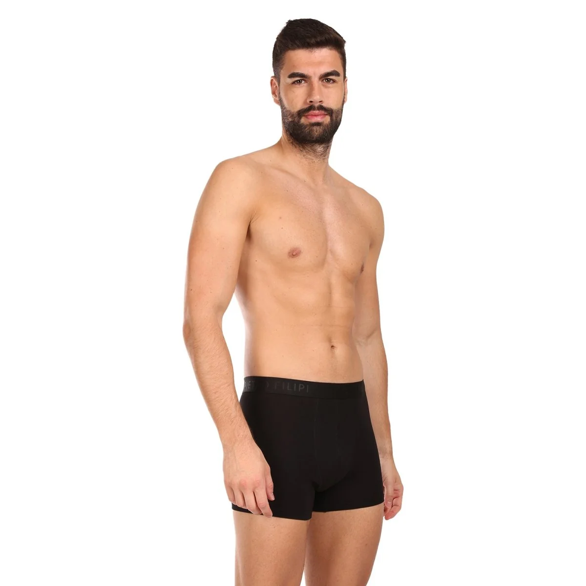 Pietro Filipi 5PACK pánské boxerky černé (5BCL001) XXL 