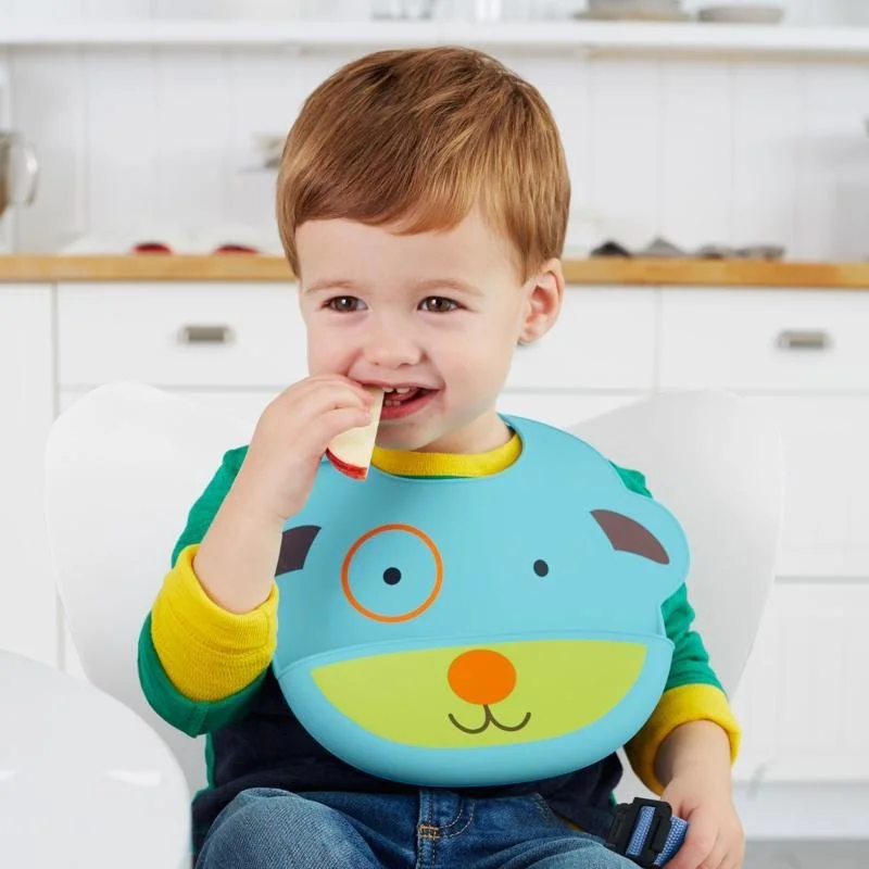 SKIP HOP Zoo Bryndák silikonový Pejsek 6m+