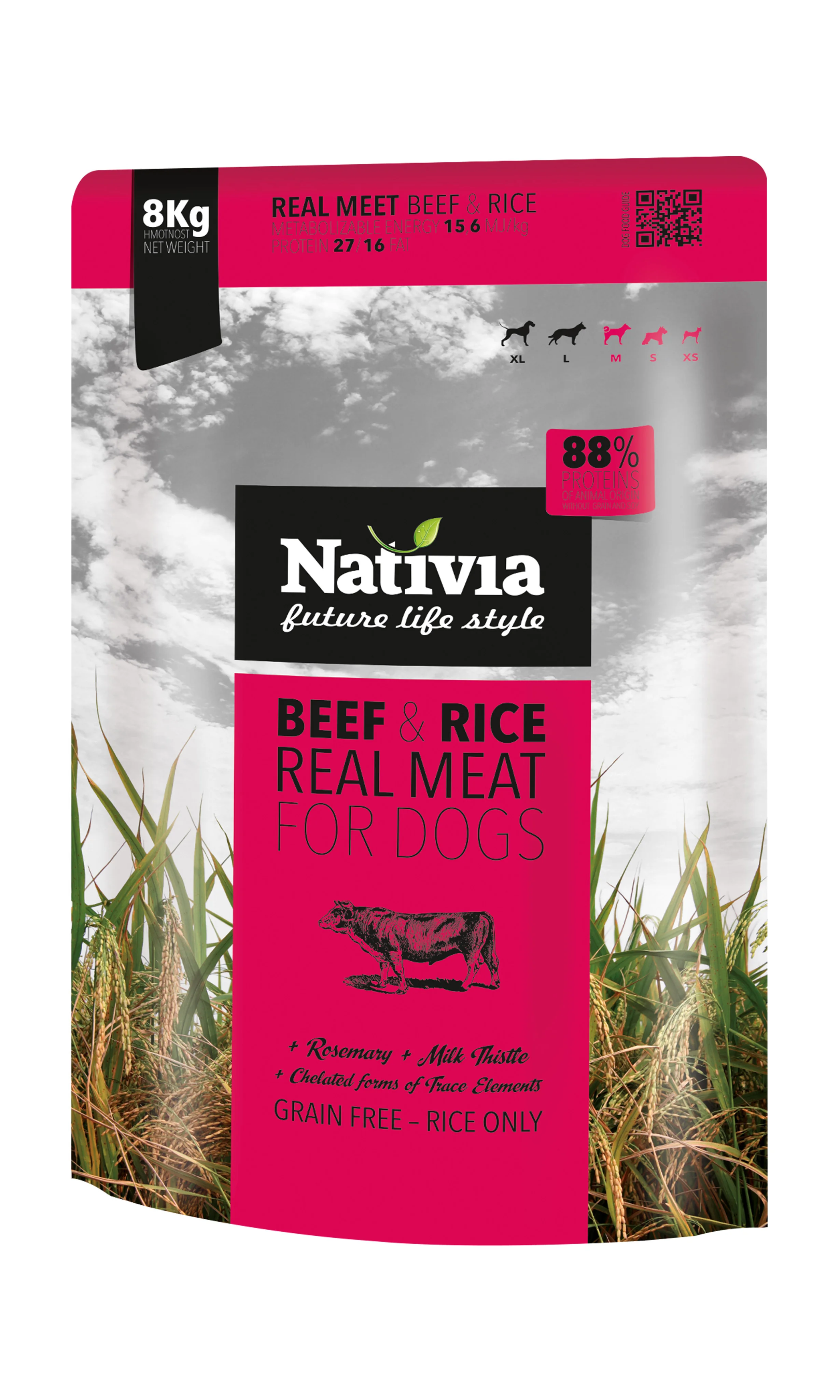 Nativia Real Meat beef 8 kg