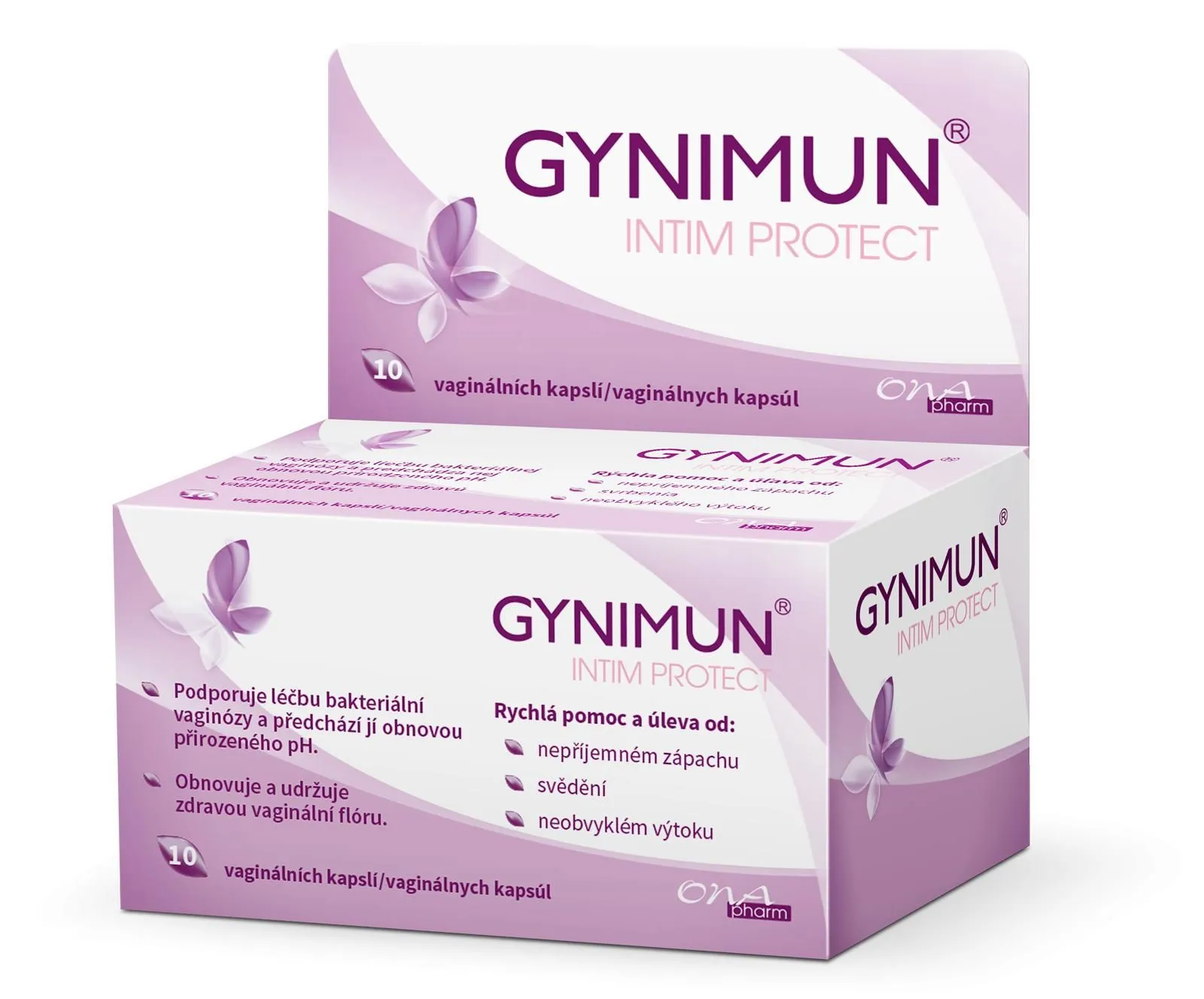 GYNIMUN intim protect 10 vaginálních kapslí