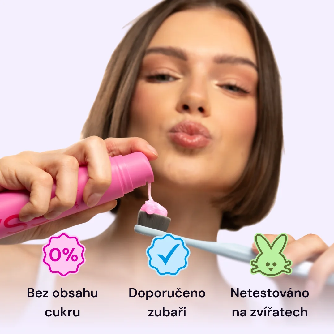Lyss Melounová bělící zubní pasta bez fluoridu 60 ml