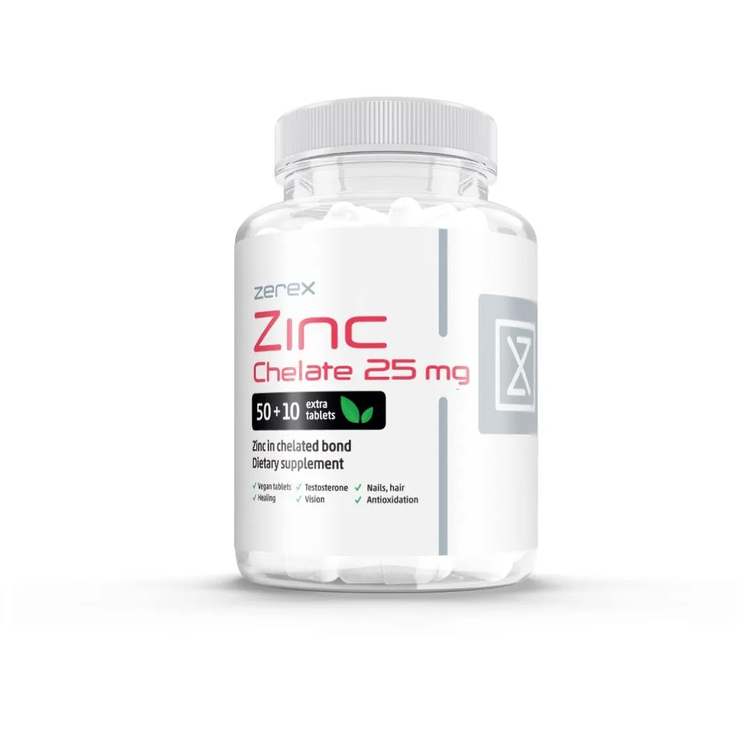 Zerex Zinek 25 mg v chelátové formě