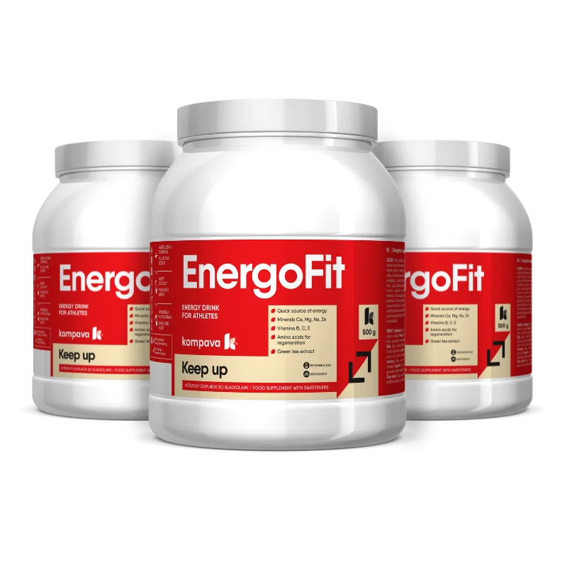 KOMPAVA Sportovní energetický nápoj EnergoFit 2550g tropické ovoce