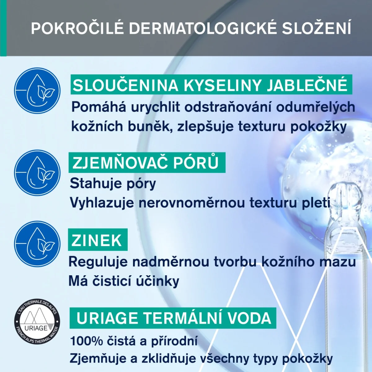 Uriage Hyséac Čisticí slupovací maska 50 ml