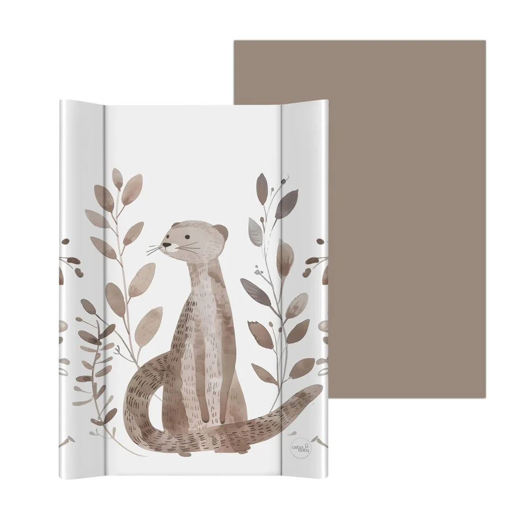 Ceba BABY Podložka přebalovací 2-hranná měkká (50x70) Basic Clever Otter 