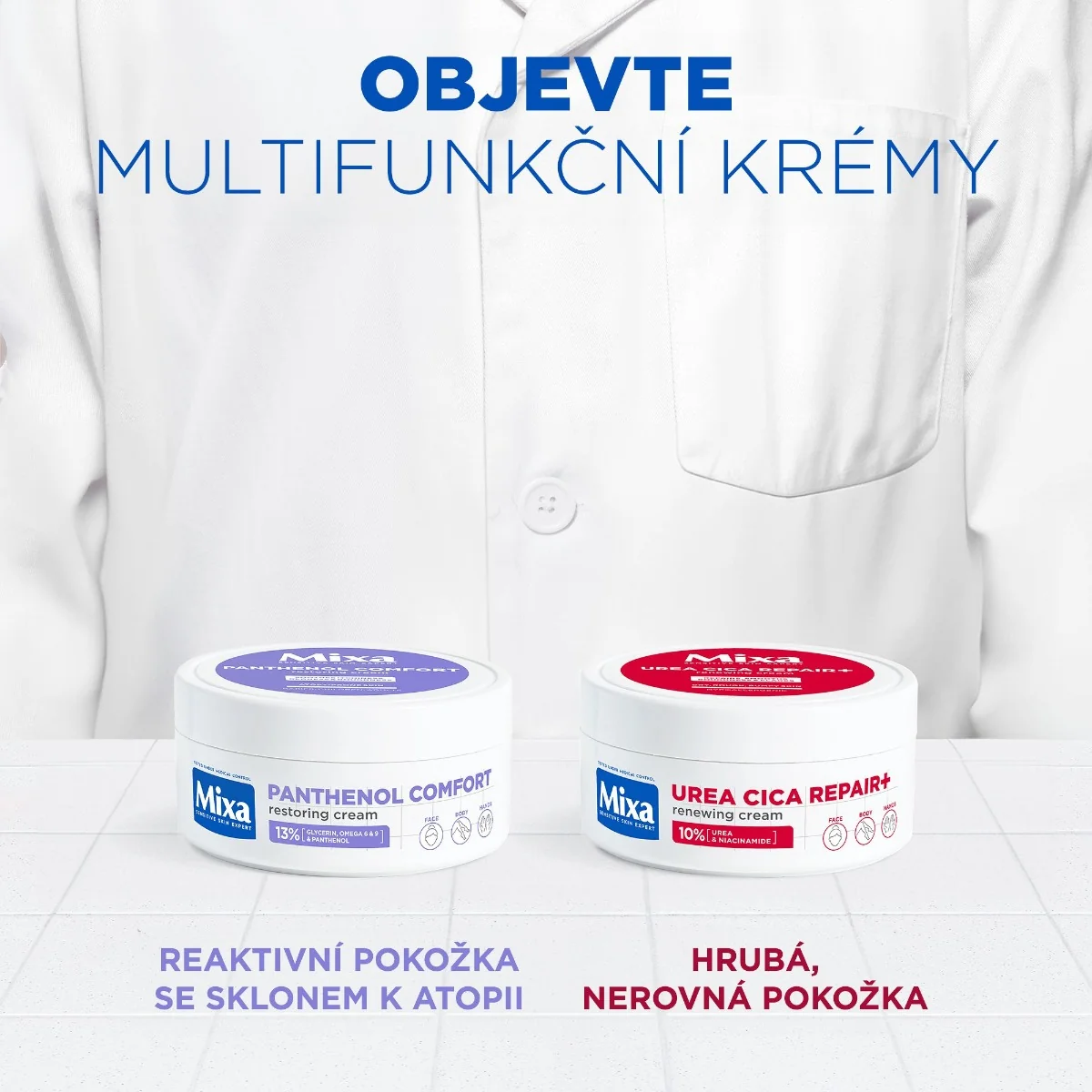 Mixa Panthenol Comfort Obnovující krém 150 ml