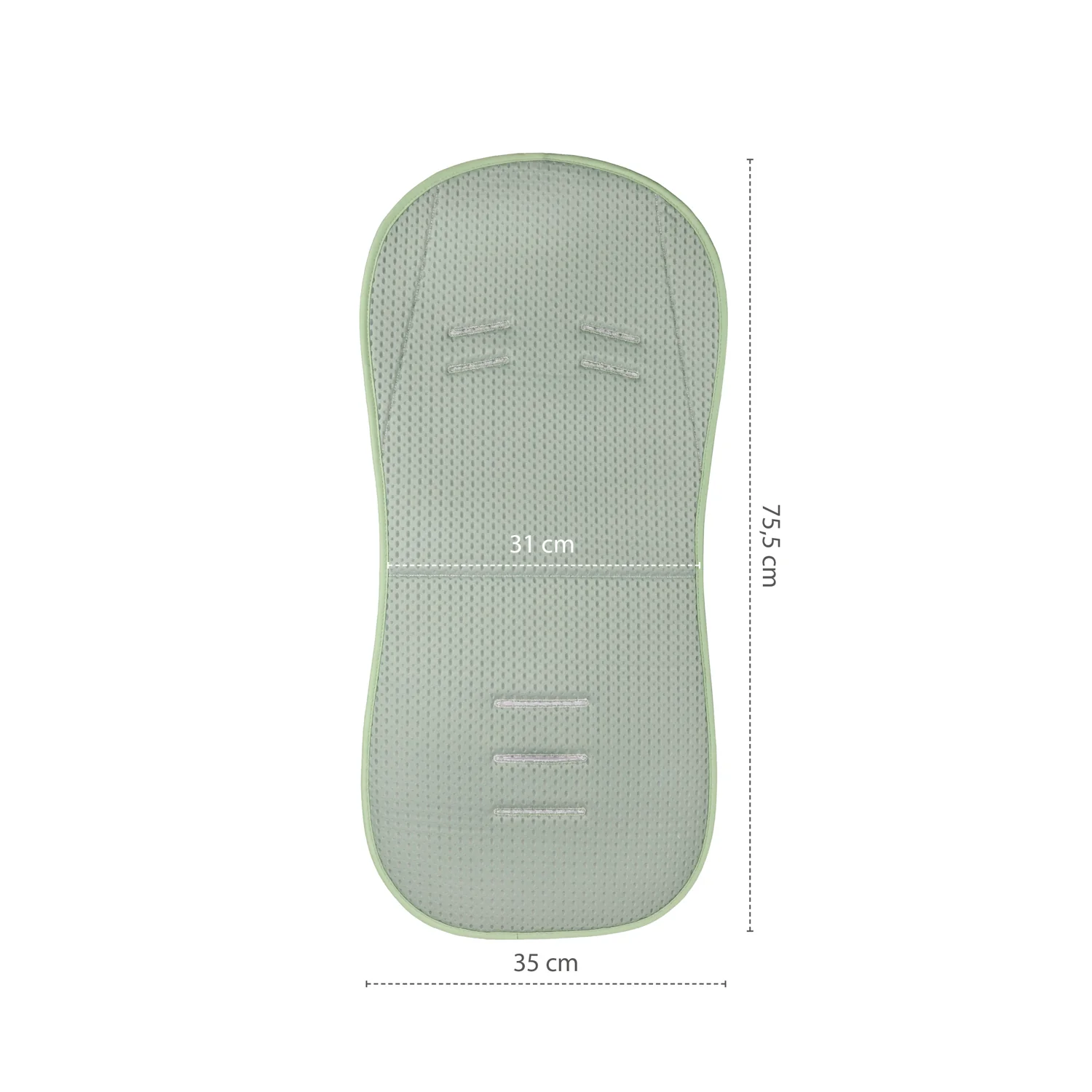 Zopa Podložka do kočárku prodyšná Breeze, Emoji Beige 2