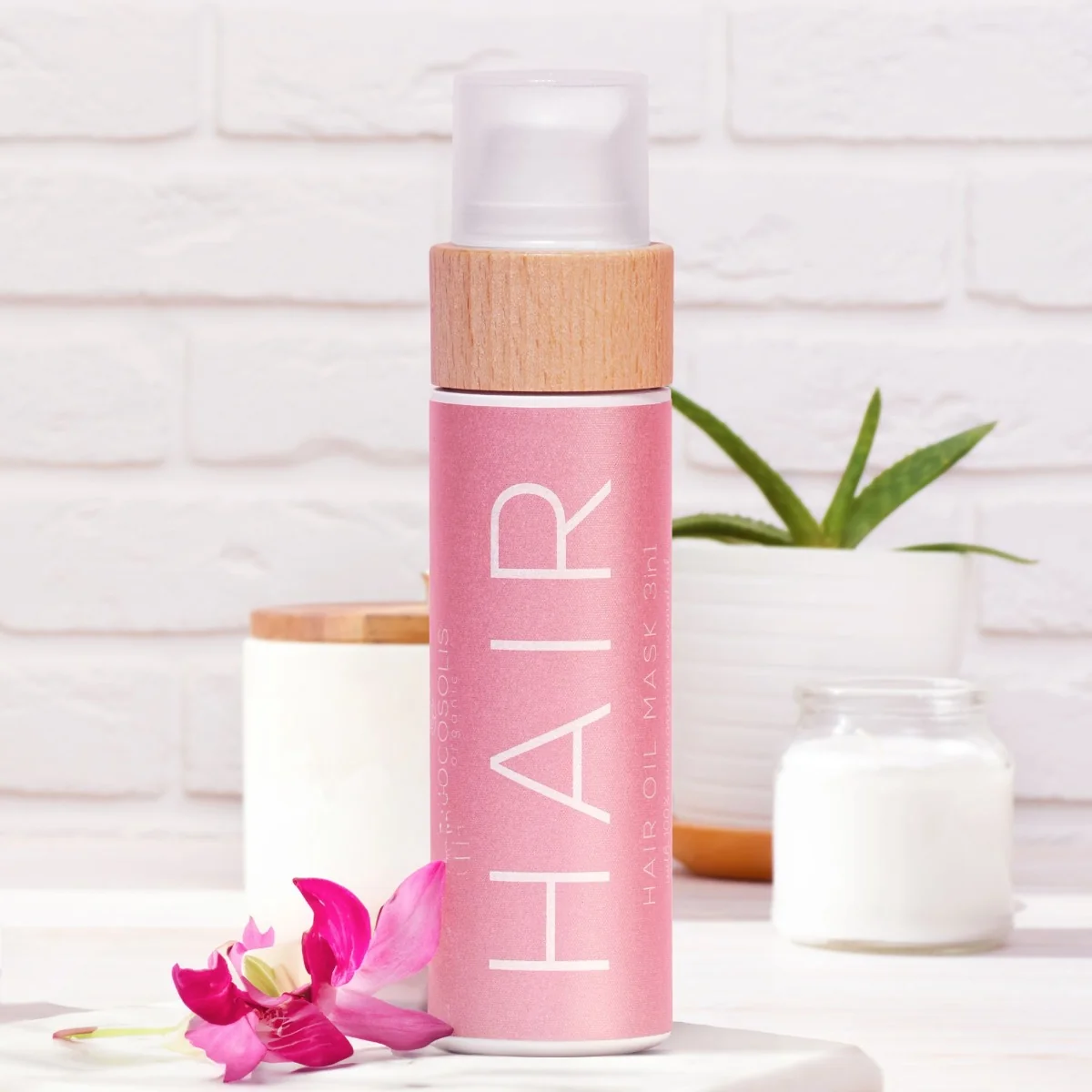 COCOSOLIS Hair olejová maska pro poškozené vlasy 110 ml