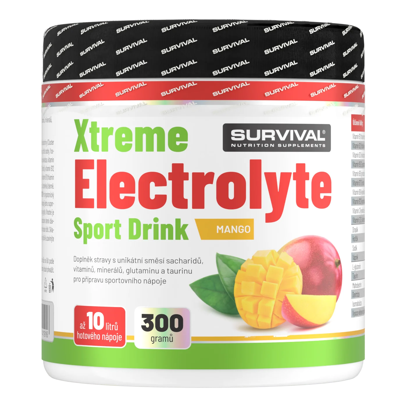 Survival Xtreme Electrolyte Sport Drink 300 g mango