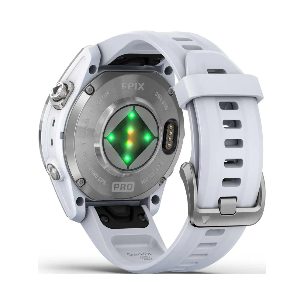 Garmin Epix Pro (gen 2) 42mm chytré hodinky s GPS Whitestone