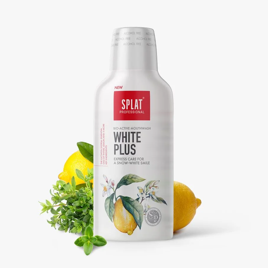 SPLAT Professional WHITE PLUS ústní voda 275 ml