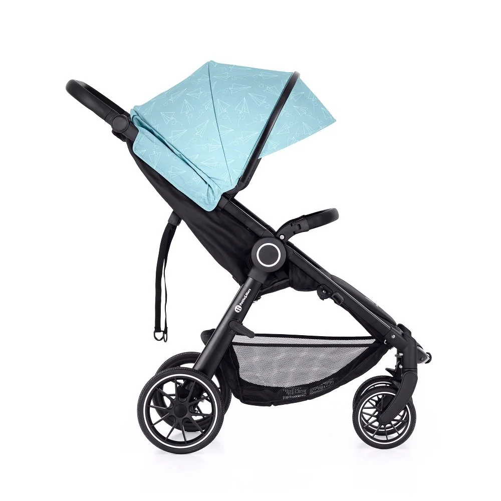 Petite&Mars Kočárek Street+ RWS Black Limited 100 Airplane