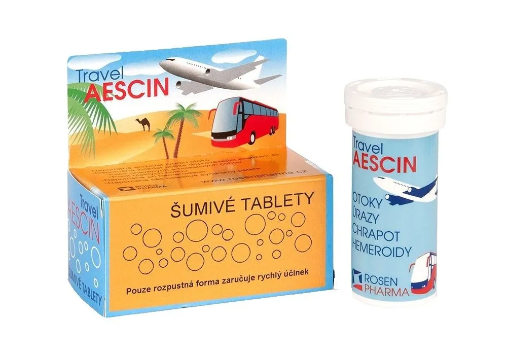 Rosen Travel Aescin 7 šumivých tablet