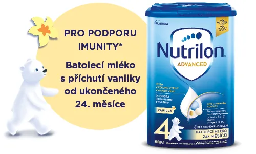 Nutrilon Advanced 4 Vanilla - pro podporu imunity*