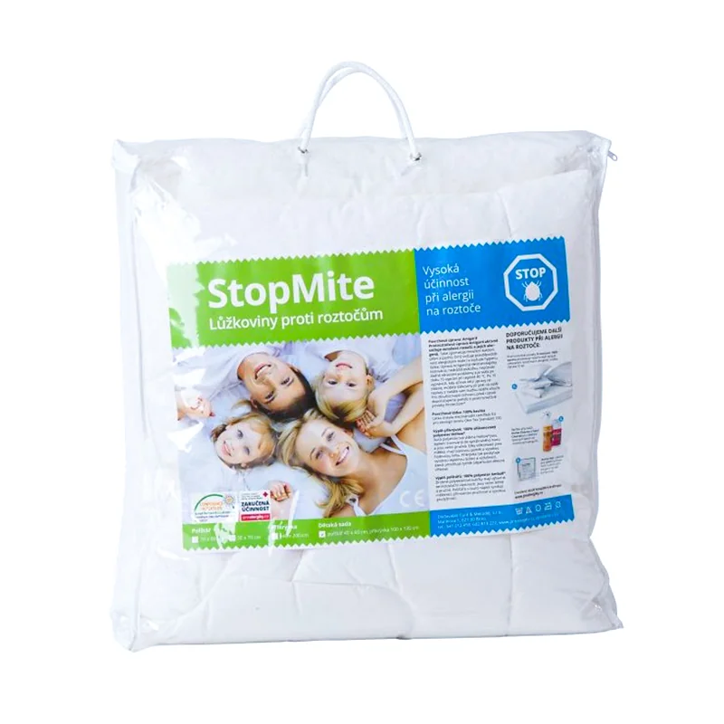 HomeDoctor StopMite Active Dětská sada polštář + přikrývka 40×60 + 100×135 cm