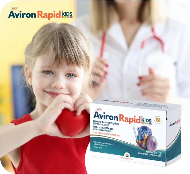 Když děti potřebují podpořit imunitní systém. Aviron Rapid Kids. Když děti potřebují podpořit imunitní systém. Aviron Rapid Kids.