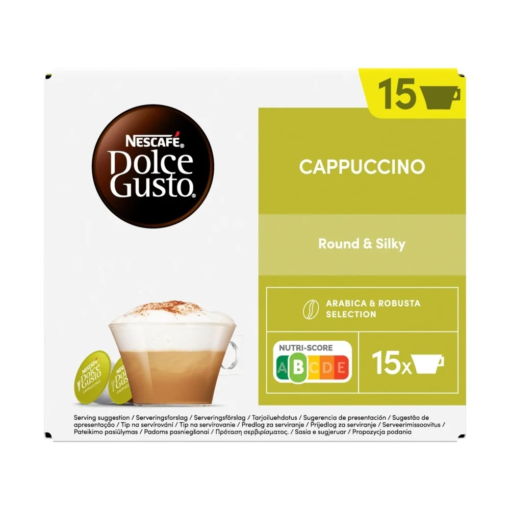Nescafé Dolce Gusto Cappuccino kávové kapsle 30 ks