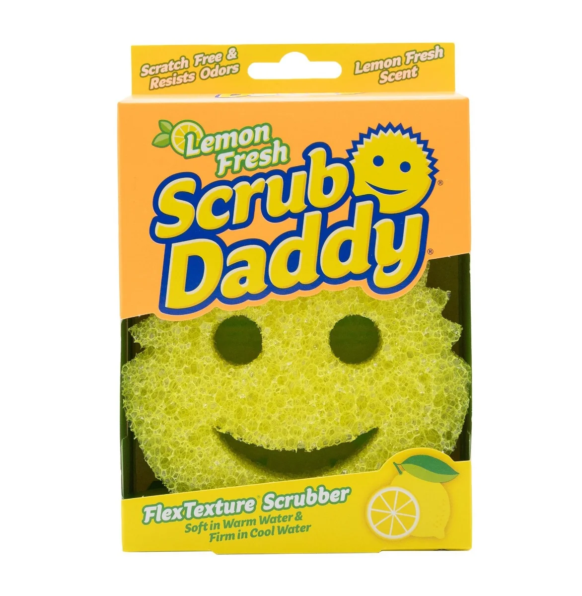 Scrub Daddy Houbička Fresh Lemon 1 ks žlutá