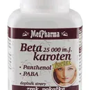 Medpharma Beta karoten 25 000 m.j. + Panthenol + PABA