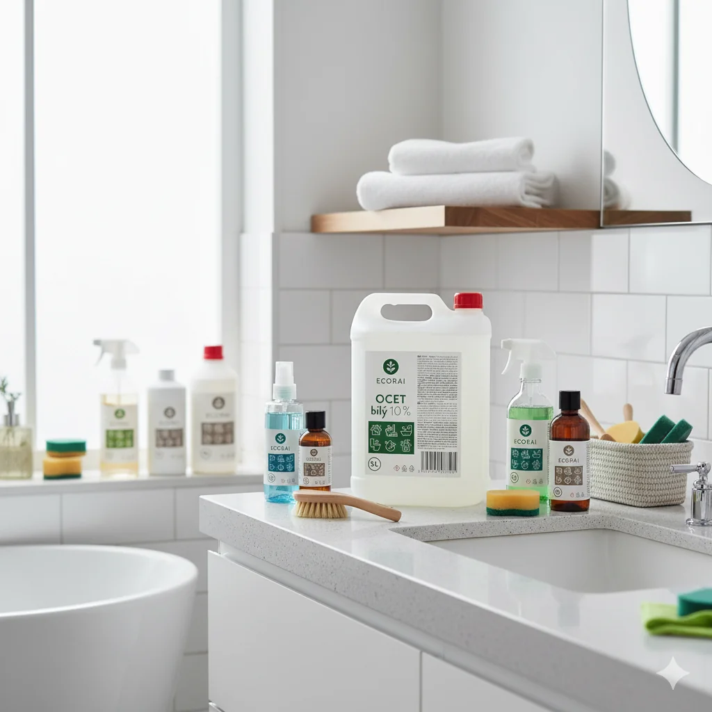 Ecorai Ocet bílý 10 % na úklid kanystr 5 l