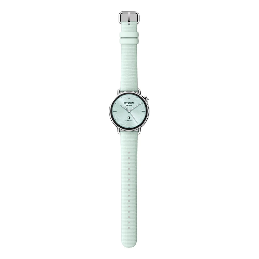 Xiaomi Watch S4 41mm - Mint Green Fluororubber chytré hodinky