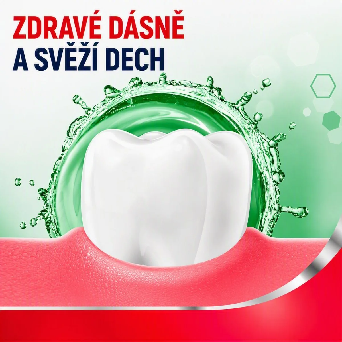 Parodontax Active Gum Health Herbal Mint ústní voda 500 ml
