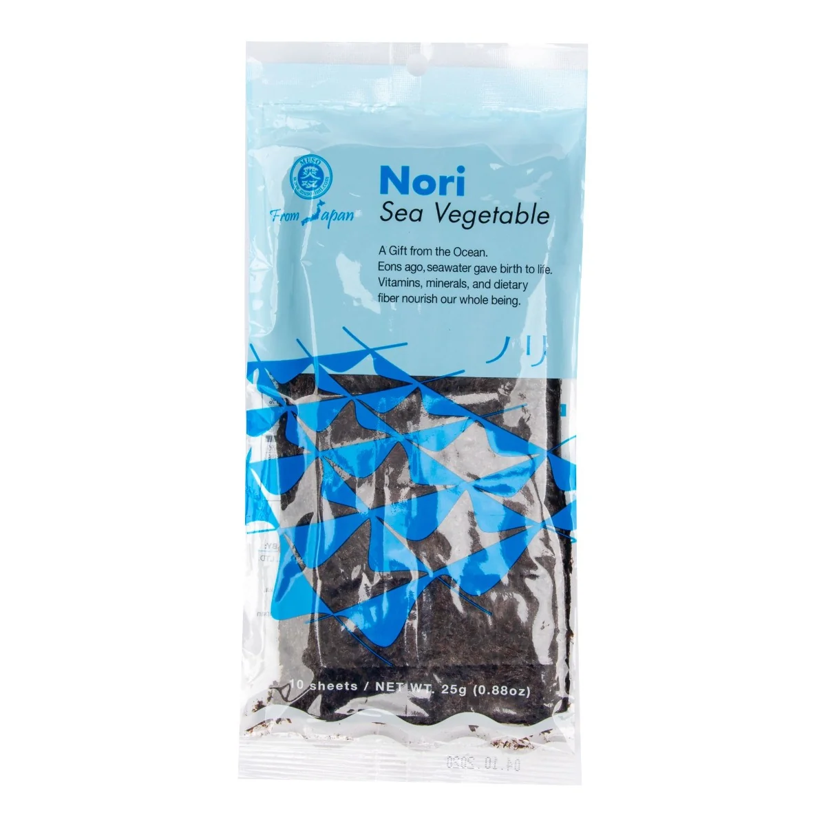 Muso Mořské řasy Nori plátky 25 g