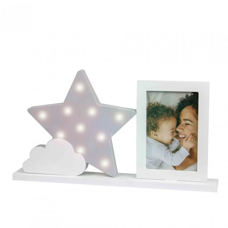 Dooky rámeček na fotografii s LED osvětlením Starlight Frame Grey