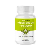 MOVit Energy Vápník 600 mg + D3 liquid