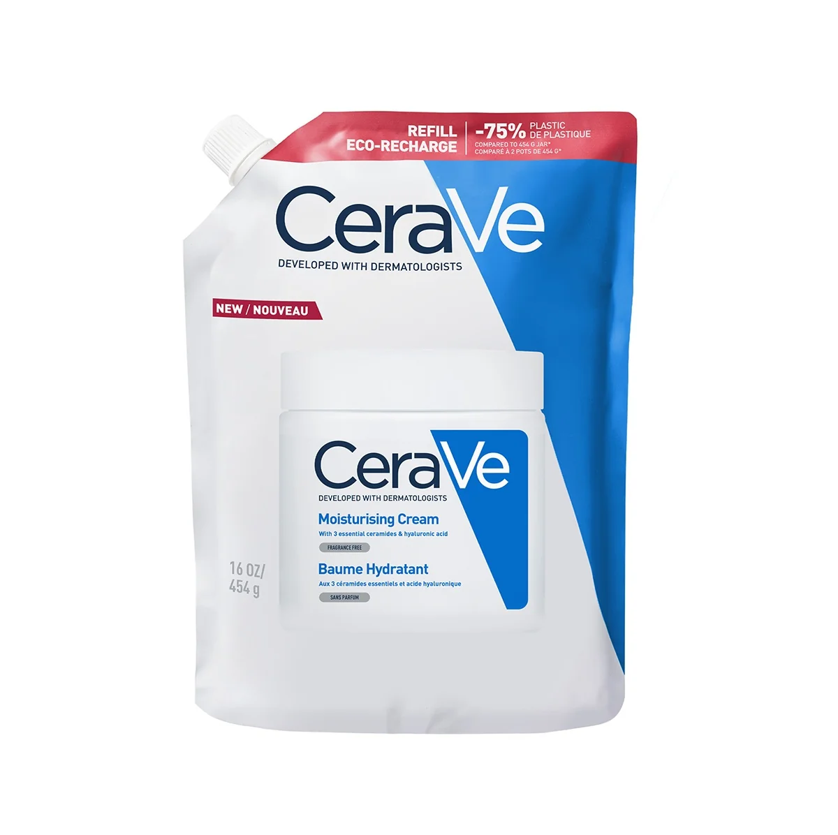 CeraVe Hydratační krém náplň 454 g