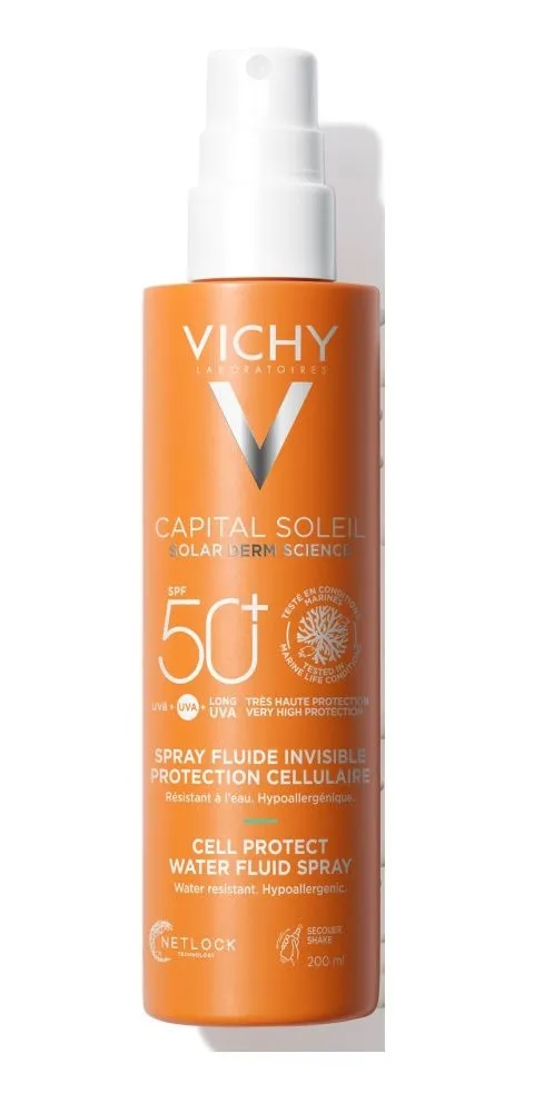 Vichy Capital Soleil Fluidní sprej SPF50+ 200 ml