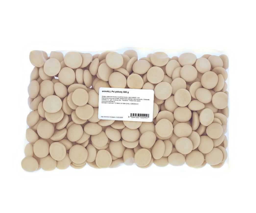 animALL Piškoty pamlsky pro psy 500 g